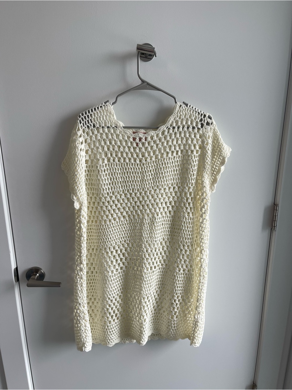 Show Me Your MuMu Cream Crochet Cover Up